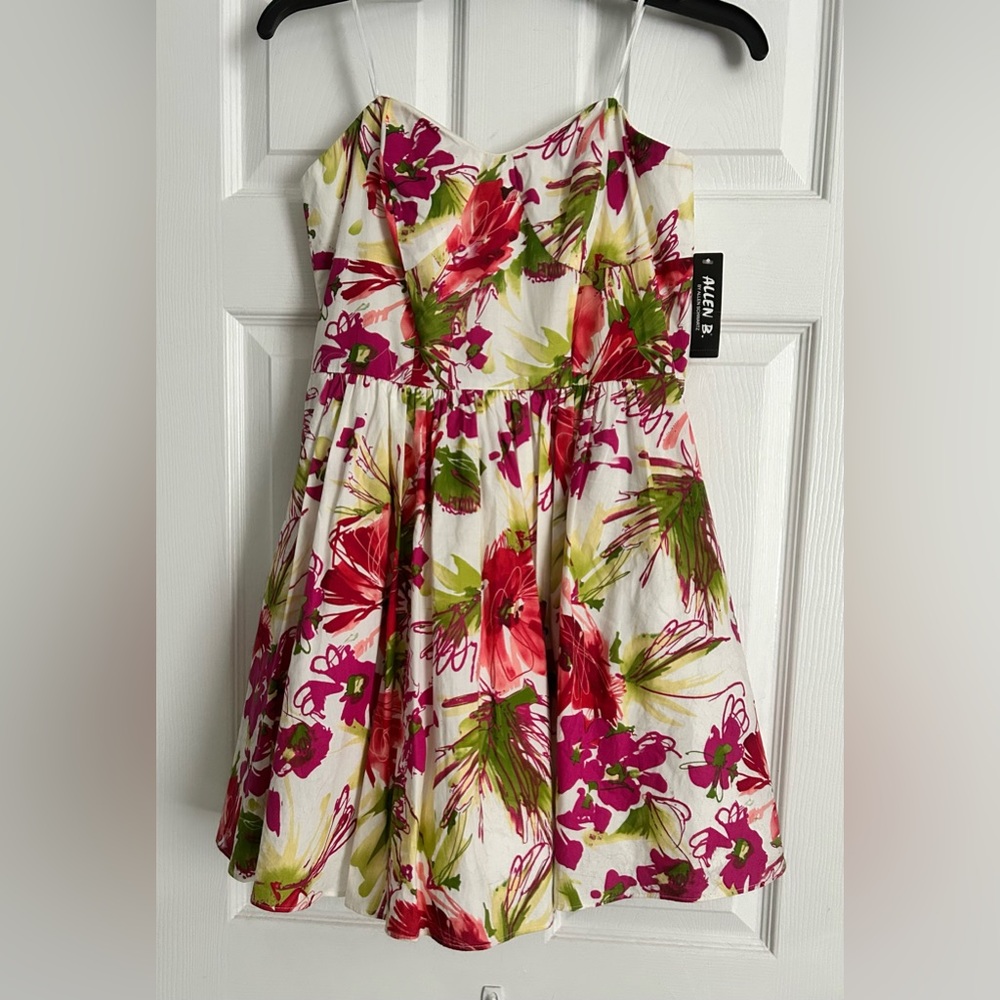 NWT Allen B short cocktail dress